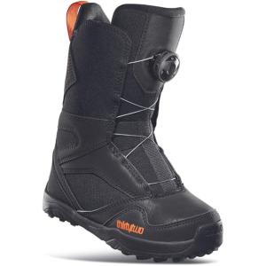 ThirtyTwo Lashed Double Boa Snowboard Boots – Snowboard Boots with Dual-Zone Lacing & Grippy Outsole(Black/Orange 2021)