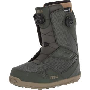 ThirtyTwo Lashed Double Boa Snowboard Boots – Snowboard Boots with Dual-Zone Lacing & Grippy Outsole(Green)
