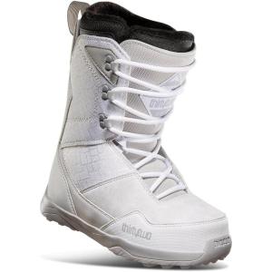 ThirtyTwo Lashed Double Boa Snowboard Boots – Snowboard Boots with Dual-Zone Lacing & Grippy Outsole(White 2022)