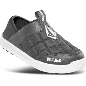 ThirtyTwo The Lounger – Après-Ski Recovery Slip-On Shoes with EVA Cushioning and Grippy Outsole(Black)
