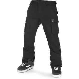 Volcom Men’s Articulated Modern Fit Snowboard Pant(Black S3)