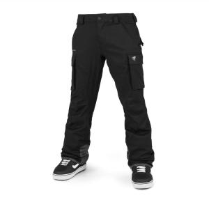 Volcom Men’s Articulated Modern Fit Snowboard Pant(Black S4)