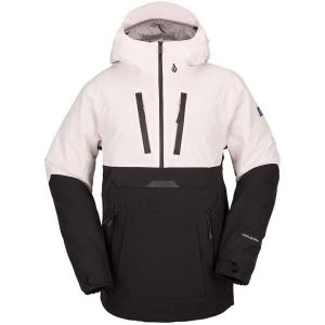 Volcom Men’s Brighton Pullover Anarok Hooded Snowboard Jacket(Party Pink)