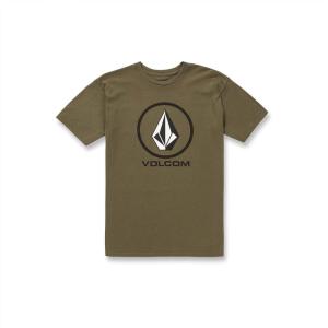 Volcom Mens Crisp Stone SST(Military)