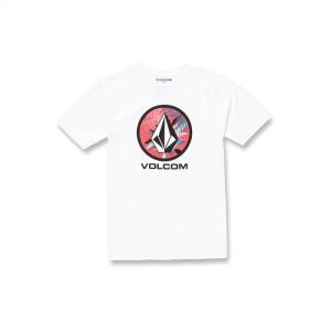 Volcom Mens Crisp Stone SST(White Floral)