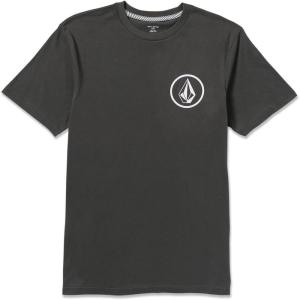 Volcom Men’s Deadly Stone Modern Fit Short Sleeve Tee(Stealth)