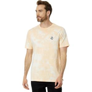 Volcom Men’s Deadly Stone Modern Fit Short Sleeve Tee(Summer Orange)