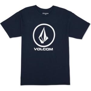 Volcom Mens Euro Logo Short Sleeve Tee(Navy – New)