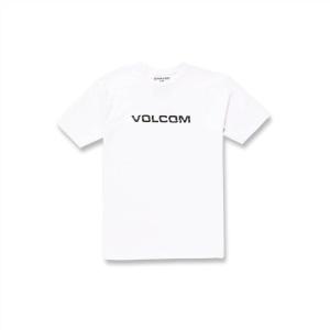 Volcom Mens Euro Logo Short Sleeve Tee(White Ripper)