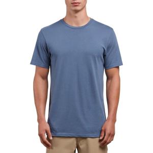 Volcom Mens Solid Short Sleeve Tee(Deep Blue)
