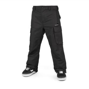 Volcom Men’s V.CO Hunter Cargo Snowboard Pants(Black S4)