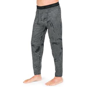 Volcom Mens V-Science Midweight Thermal Base Layer Pant(Black Print)