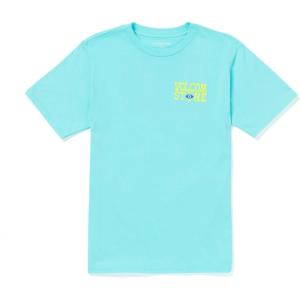 Volcom Men’s Viz Fray Short Sleeve Tee(Crete Blue)