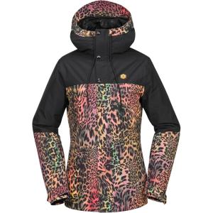 Volcom Womens Bolt Insulated Snowboard Ski Winter Hooded Jacket(Acid S5)