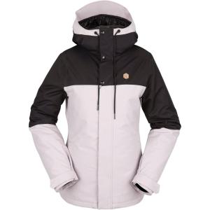 Volcom Womens Bolt Insulated Snowboard Ski Winter Hooded Jacket(Amethyst Smoke S3)