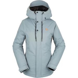 Volcom Womens Bolt Insulated Snowboard Ski Winter Hooded Jacket(Green Ash S3)