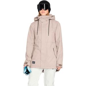 Volcom Women’s Fawn Insulated Snowboard Ski Winter Hooded Jacket(Sand S3)