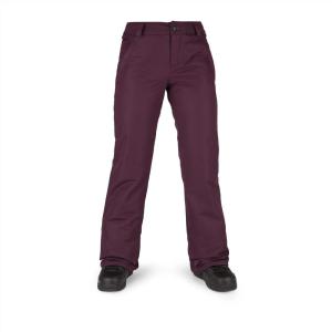 Volcom Women’s Frochickie Insulated Lined Snow Pant(Merlot S2)