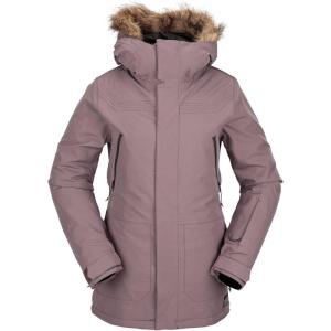 Volcom Women’s Shadow Insulated Snowboard Ski Winter Hooded Jacket(Rosewood S3)