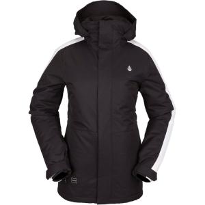 Volcom Women’s Westland Insulated Snowboard Ski Winter Hooded Jacket(Black S3)