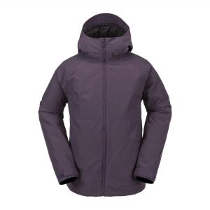 Volcom mens 2836 Insulated Snowboard Jacket(Purple)