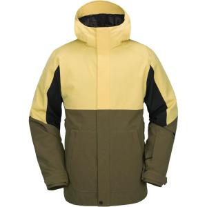 Volcom mens Brighton Hooded Snowboard Ski Winter Jacket(Ivy)