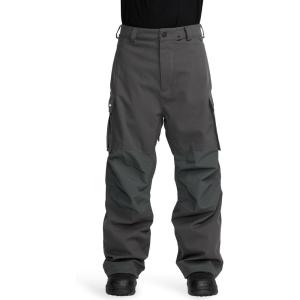 Volcom mens Nwrk Baggy Cargo Snowboard Ski Pant(Dark Grey)