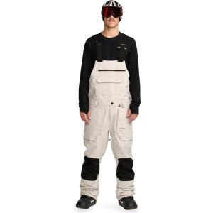 Volcom mens Roan Bib Overall Snowboard Pant(Stone)