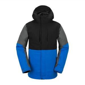 Volcom mens V.co Op Snowboard Ski Winter Jacket(Electric Blue S4)