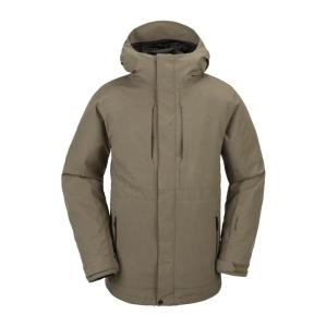 Volcom mens V.co Op Snowboard Ski Winter Jacket(Teak S4)