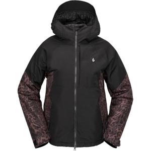 Volcom womens Agate Insulated Snowboard Ski Winter Snow Jacket(Black S5)