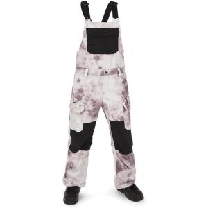 Volcom womens Creston Stretch Snowboard Ski Bib Overall Snowpant(Mojave Tie-dye S3)