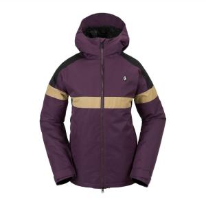 Volcom womens Lindy Insulated Snowboard Ski Jacket(Blackberry S4)