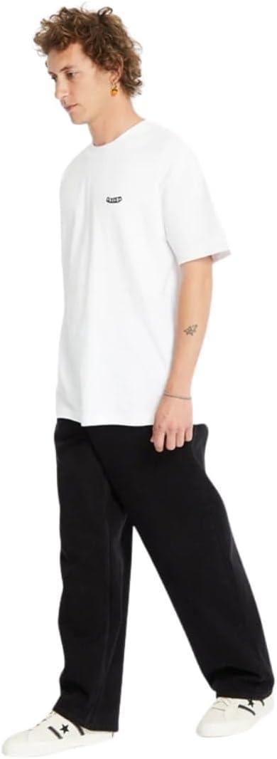 image:imageVolcom Mens Billow Loose Fit Baggy Denim Jeans Relaxed Vintage Style Soft Cotton Denim Wide LegOnyx