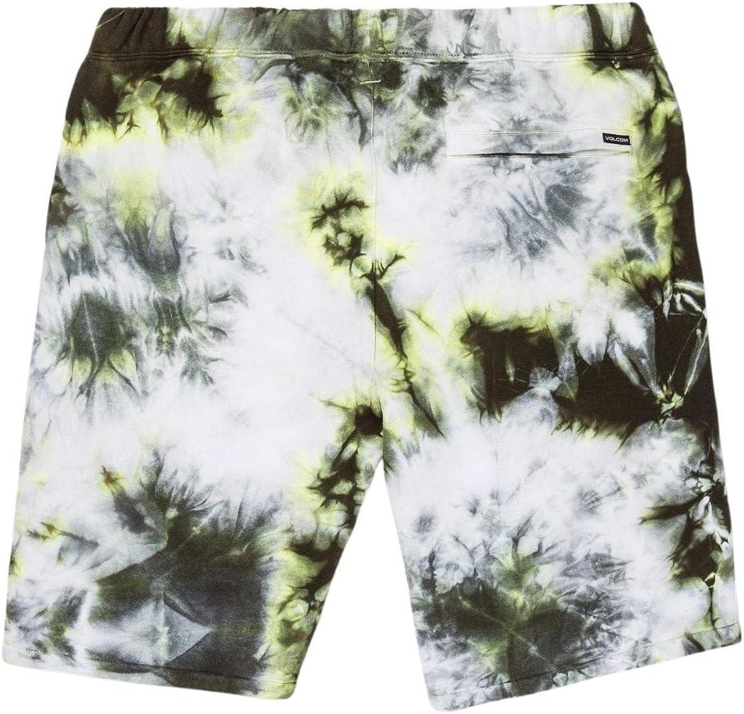 image:imageVolcom Mens Elastic Waist SweatShorts with Drawstring Fleece Lounge Shorts Soft Cotton Blend Relaxed Fit