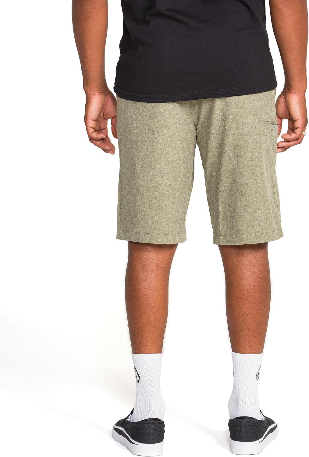 image:imageVolcom Mens Kerosene 21 Hybrid Chino ShortsWintermoss