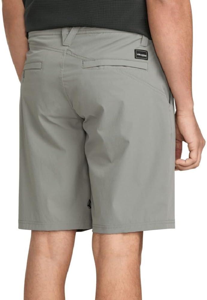 image:imageVolcom Mens Regular Frickin Cross Shred 20 Hybrid Water Repellent ShortMoonbeam