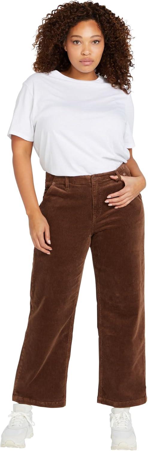 image:imageVolcom Womens 1991 Stone Low Rise Denim Jean PantChocolate