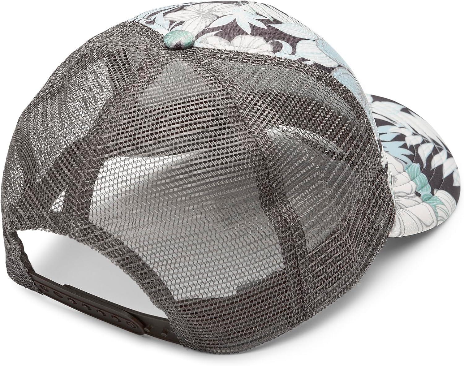 image:imageVolcom Womens Into Paradise Trucker Foam Snapback HatDark Grey 324