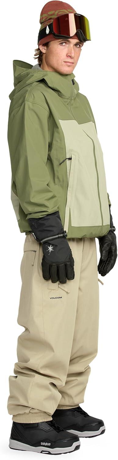 image:imageVolcom mens Arthur Longo 20k Baggy Fit Snowboard Ski PantMoss Green