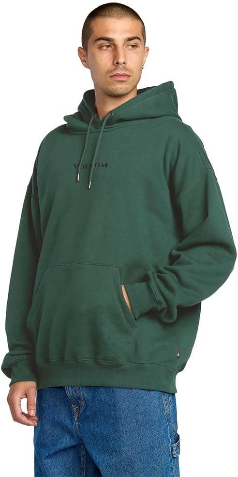 image:imageVolcom mens Stone Pullover Fleece Hooded Sweatshirt Soft Brushed Interior Classic FitScarab