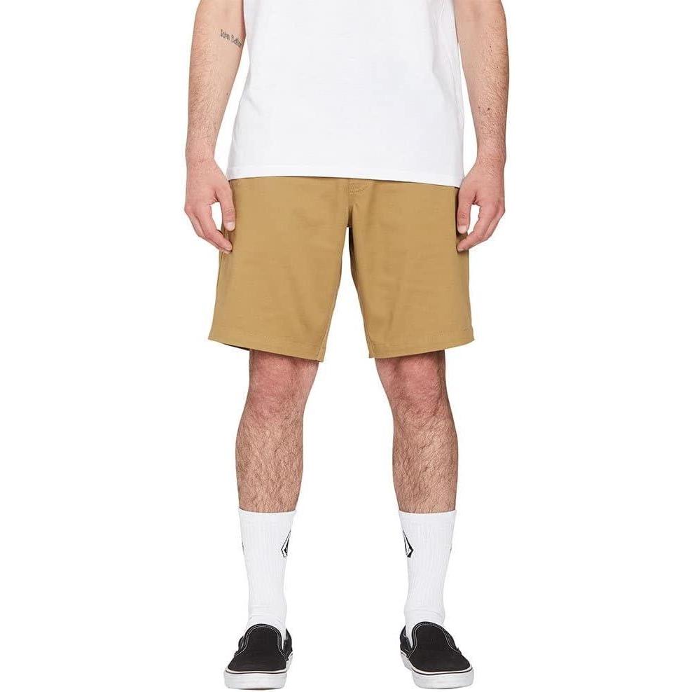 image:imageVolcom Frickin EWaist 19 ShortsDark Khaki