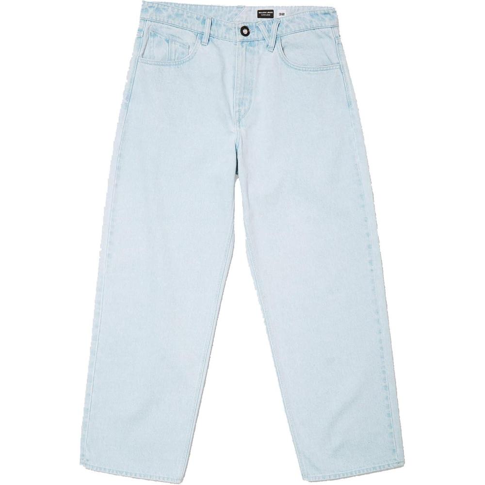 image:imageVolcom Mens Billow Loose Fit Baggy Denim Jeans  Relaxed Vintage Style Soft Cotton Denim Wide LegLbl