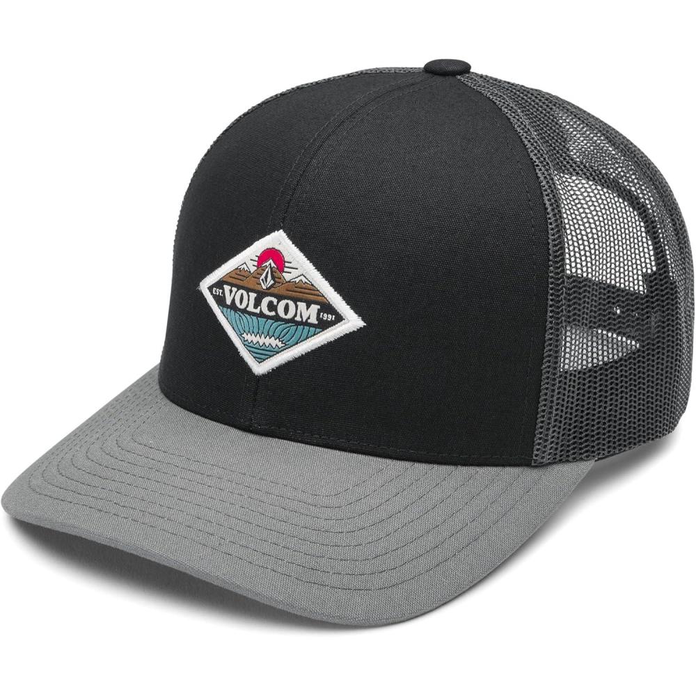 image:imageVolcom Mens Cheese Mesh Trucker HatA Frame Stealth