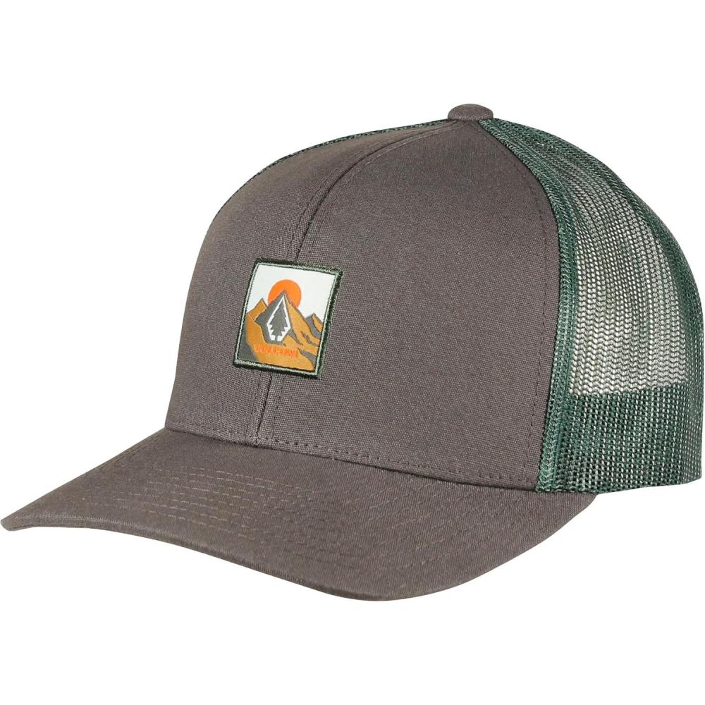 image:imageVolcom Mens Cheese Mesh Trucker HatDark Pine