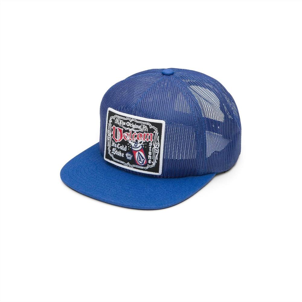 image:imageVolcom Mens Cheese Mesh Trucker HatPatriot Blue