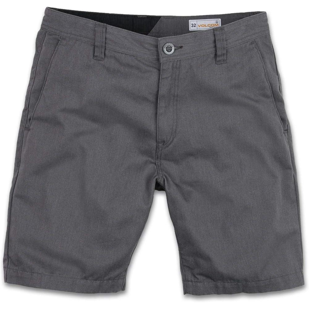 image:imageVolcom Mens Frickin Drifter 20 Chino Walk ShortCharcoal Heather