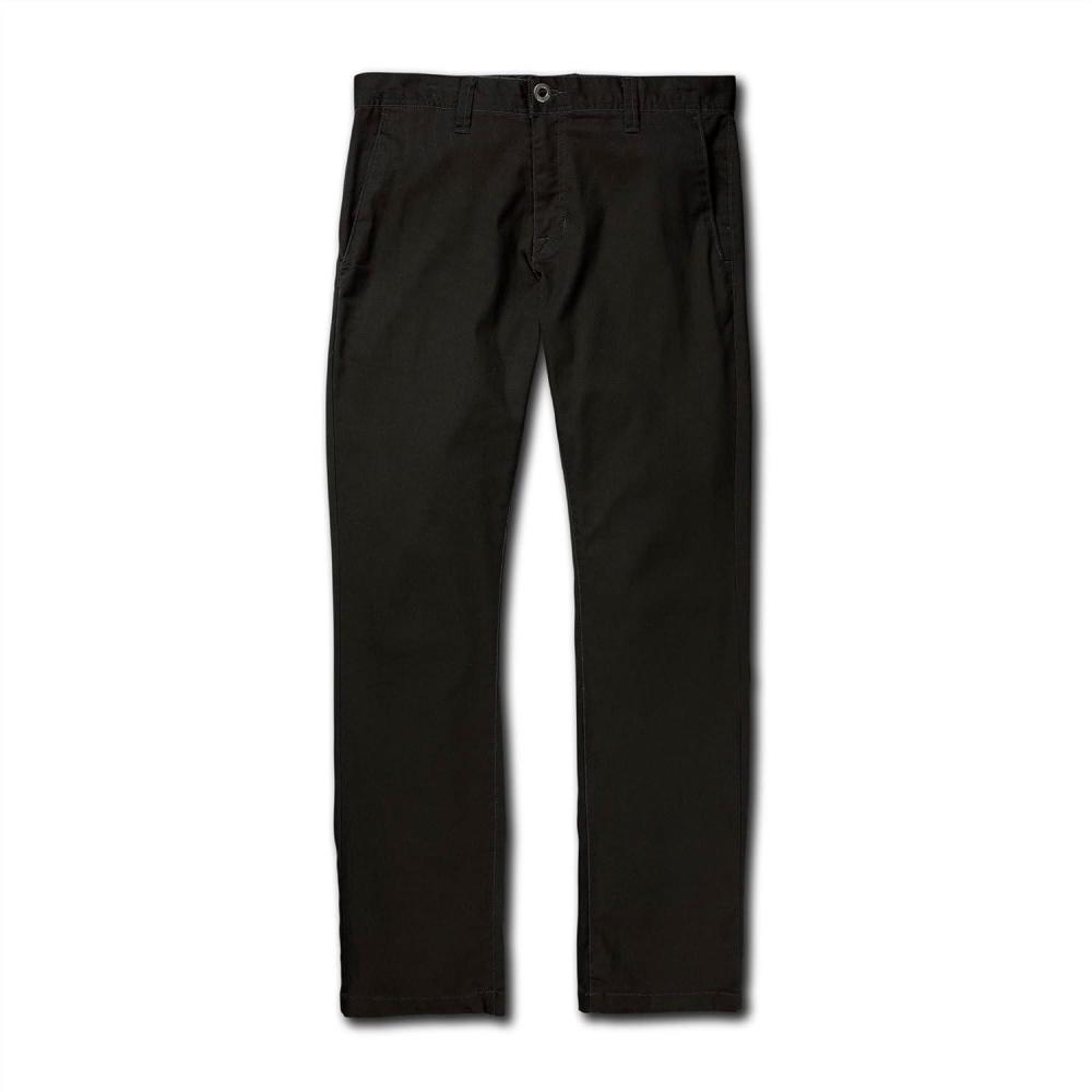 image:imageVolcom Mens Frickin Modern Fit Stretch Chino PantPantsBlack 1
