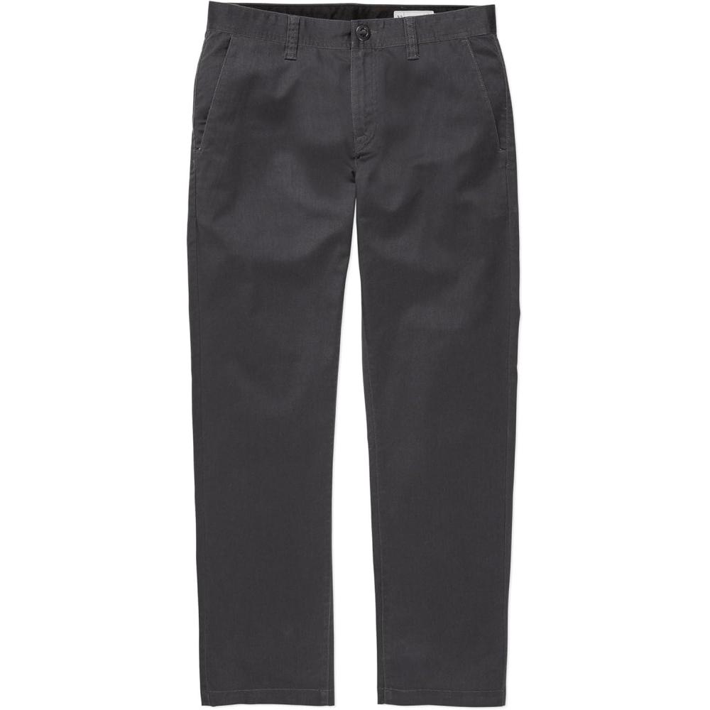 image:imageVolcom Mens Frickin Modern Fit Stretch Chino PantPantsCharcoal 1