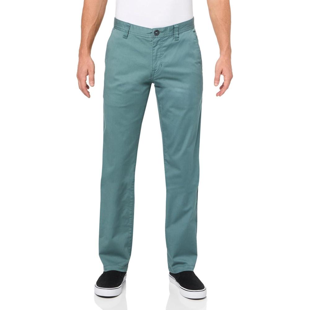 image:imageVolcom Mens Frickin Regular Chino Pant PantsService Blue